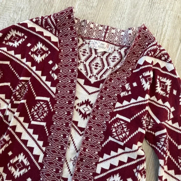 Womens Pink Republic Printed Cardigan - S - Picture 2 of 4